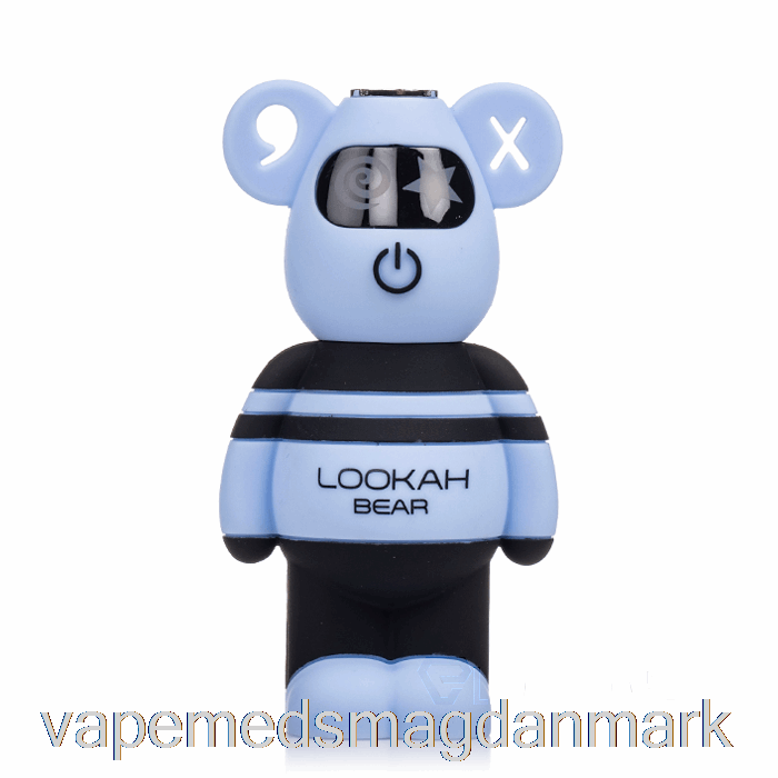 Vape Uden Nikotin Lookah Bear 510 Batteri Lyseblå